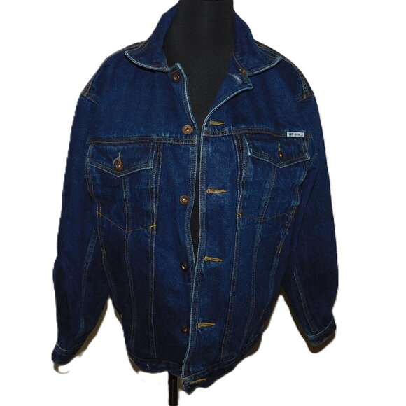 Bon Jour Vintage Demin Jacket Size Medium - Picture 1 of 10